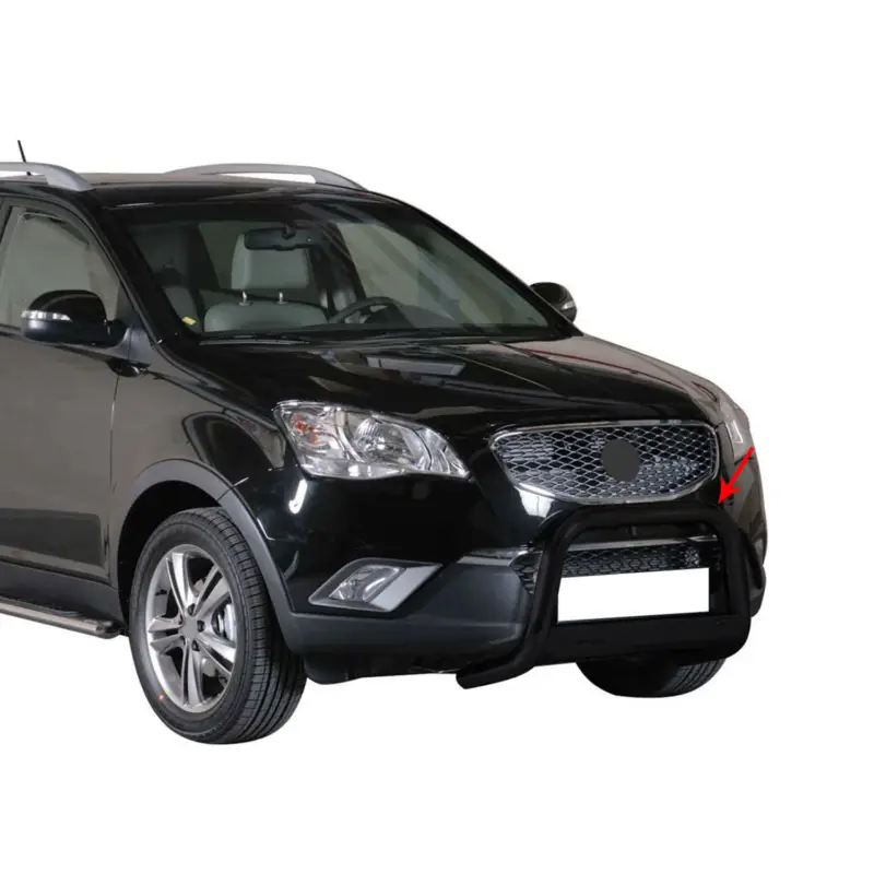 Frontbügel Frontschutzbügel für Ssangyong Korando 2011-2019 ø63mm Stahl Schwarz Sofort Bestellen