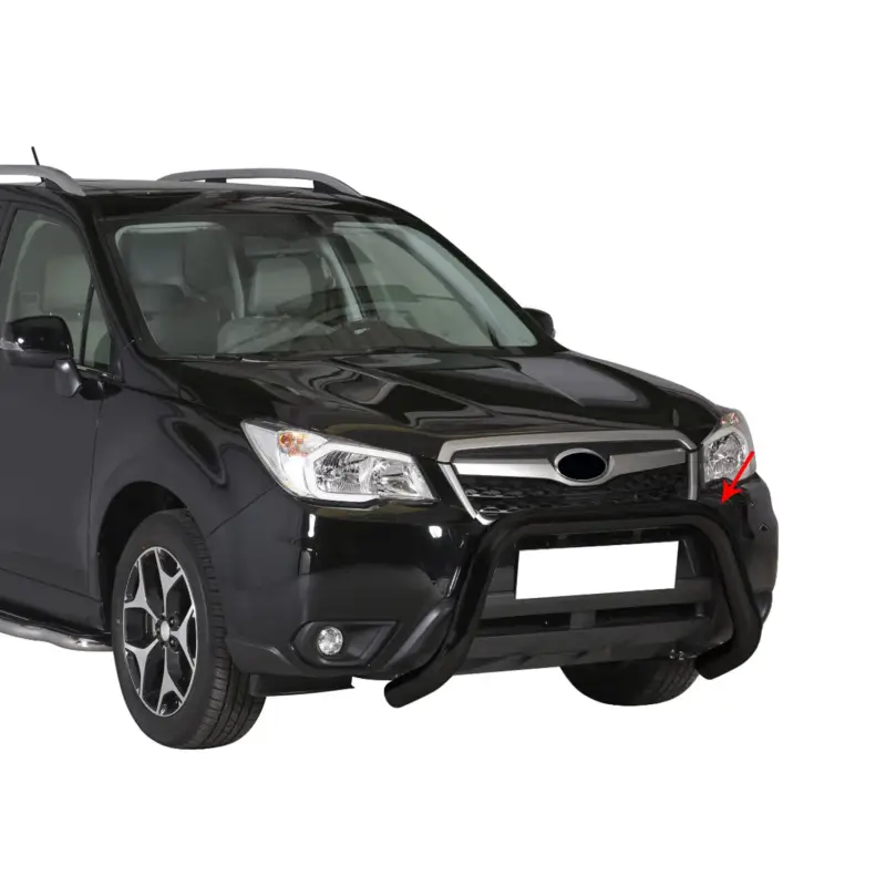Solange Der Vorrat Reicht Frontbügel Frontschutzbügel für Subaru Forester IV 2013-2015 ø76mm Stahl Schwarz