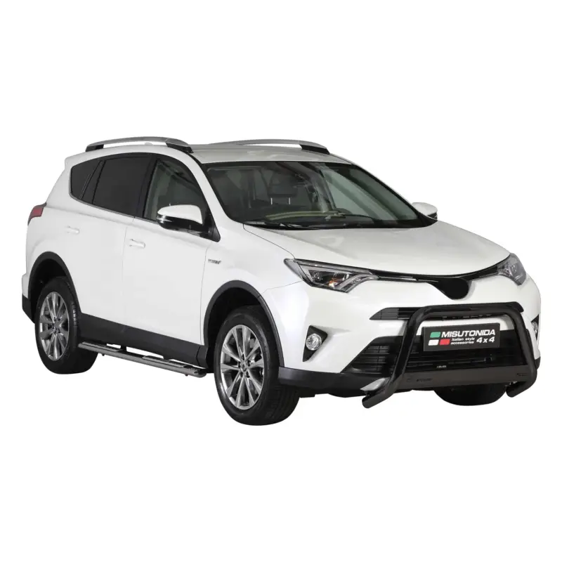 Frontbügel Frontschutzbügel für Toyota RAV4 Hybrid One 2016-2018 ø63 Schwarz Direkt Vom Hersteller