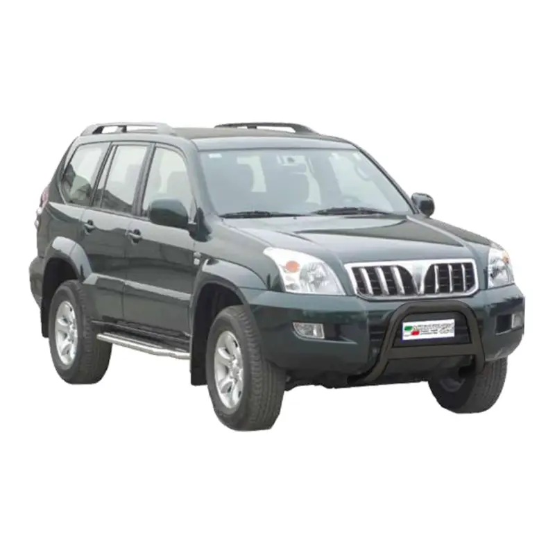 Frontbügel Frontschutzbügel für Toyota Land Cruiser KDJ120 2003-2008 ø63 Schwarz Nur Heute