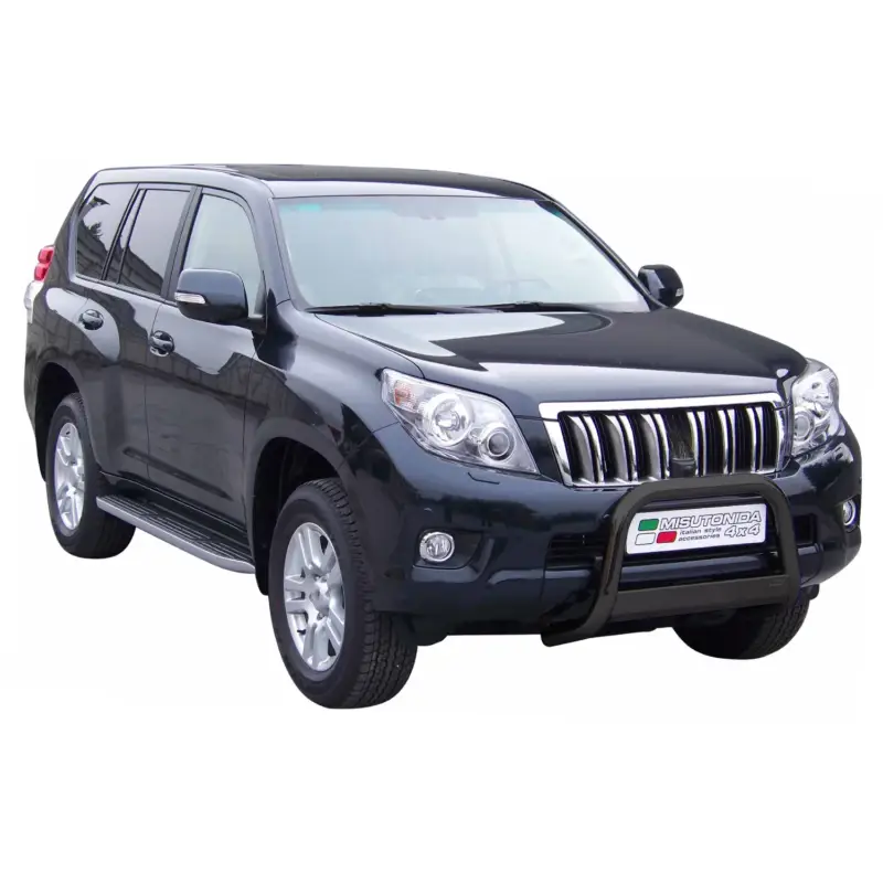 Frontbügel Frontschutz für Toyota Land Cruiser Prado J150 2009-2013 ø63 Schwarz Nur Heute