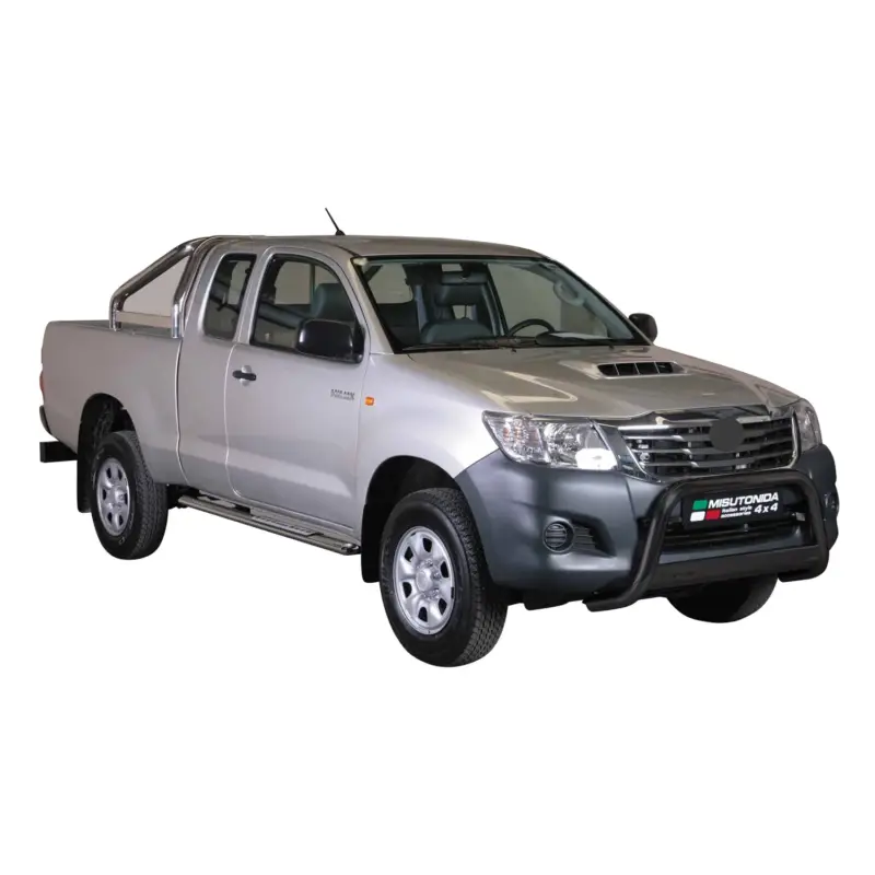 Frontbügel Frontschutzbügel für Toyota Hilux 2011-2015 ø63mm Stahl Schwarz Neuheit