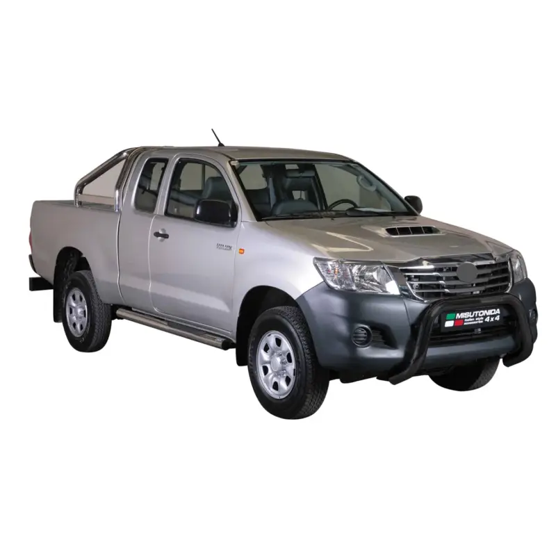 Frontbügel Frontschutzbügel für Toyota Hilux 2011-2015 ø76mm Stahl Schwarz Abverkauf