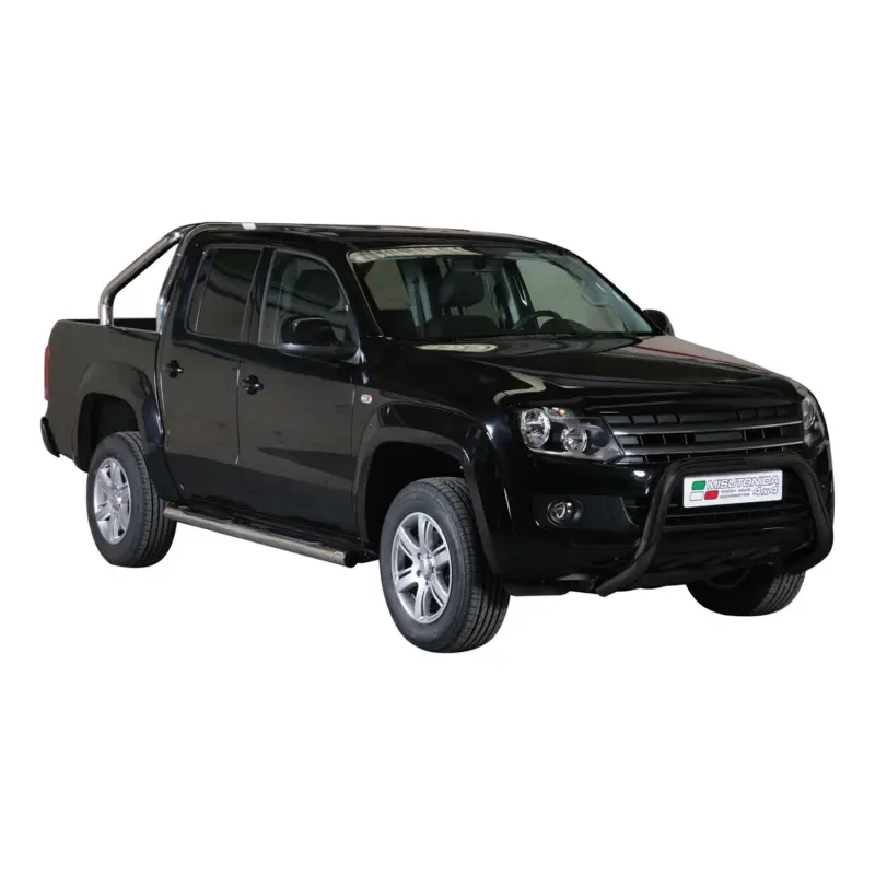 Heißes Angebot Frontbügel Frontschutzbügel für VW Amarok Trendline 2010-2016 ø76 Stahl Schwarz