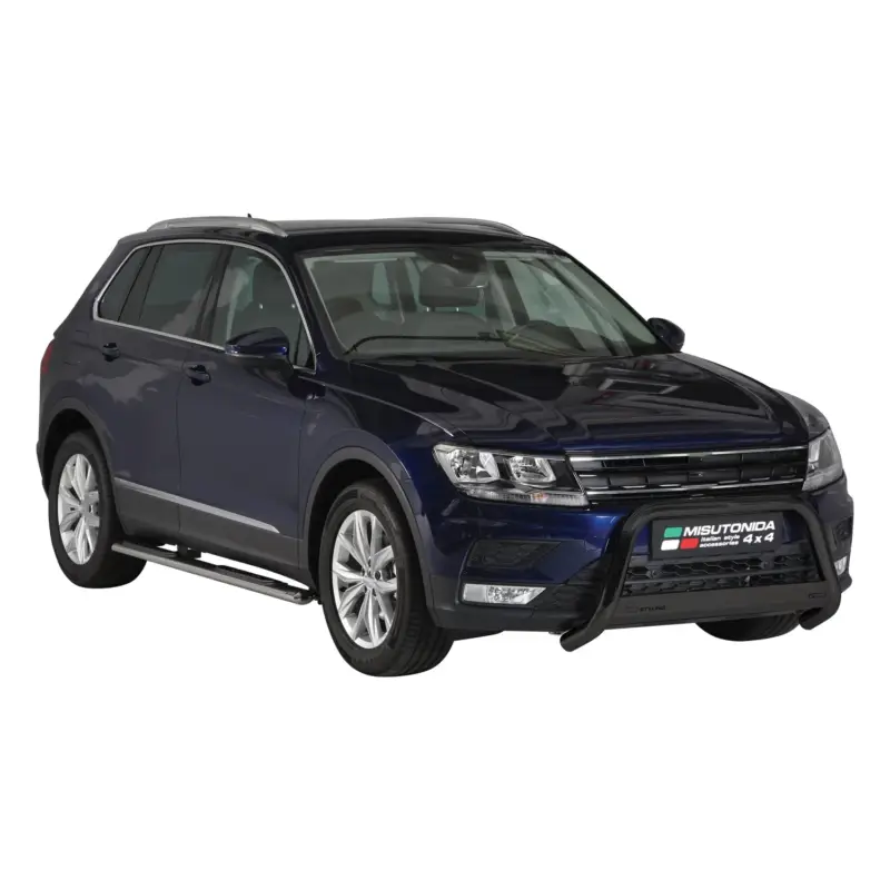 Frontbügel Frontschutzbügel für VW Tiguan Allspace 2016-2024 ø63mm Stahl Schwarz Billig