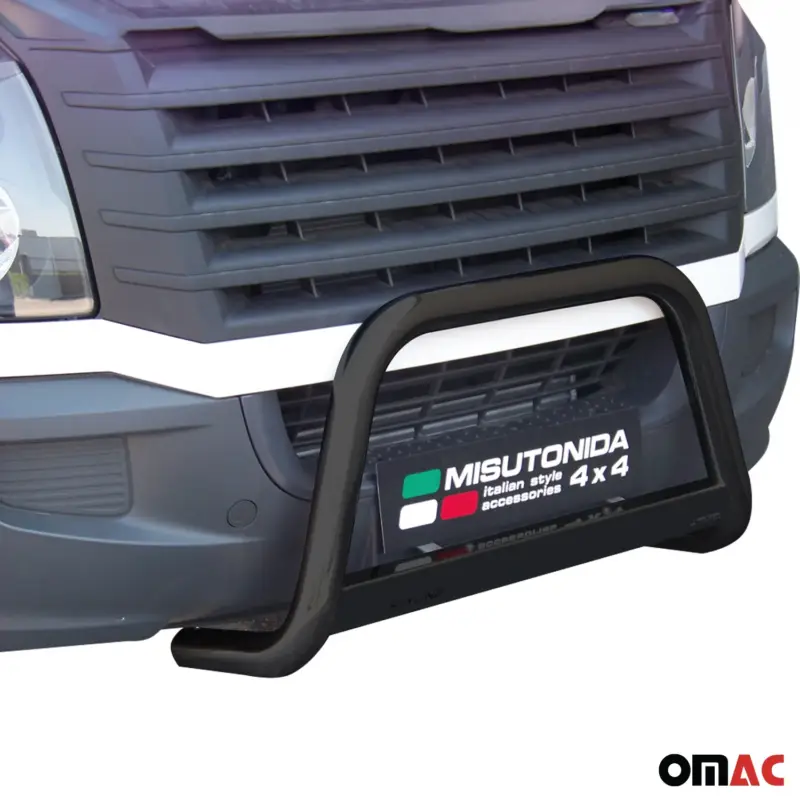 Expressversand Frontbügel Frontschutzbügel für VW Crafter 2011-2016 ø63mm Stahl Schwarz Schutz
