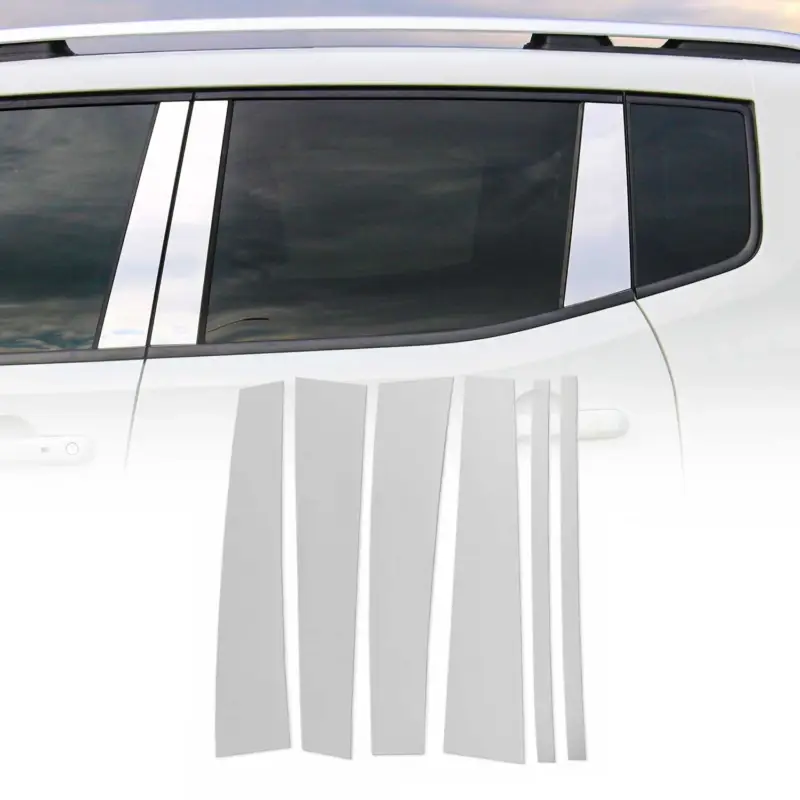 B-Säule C-Säule Türsäulen Verkleidung für Land Rover Sport 2005-2013 Chrom 6tlg Garantierte Lieferung