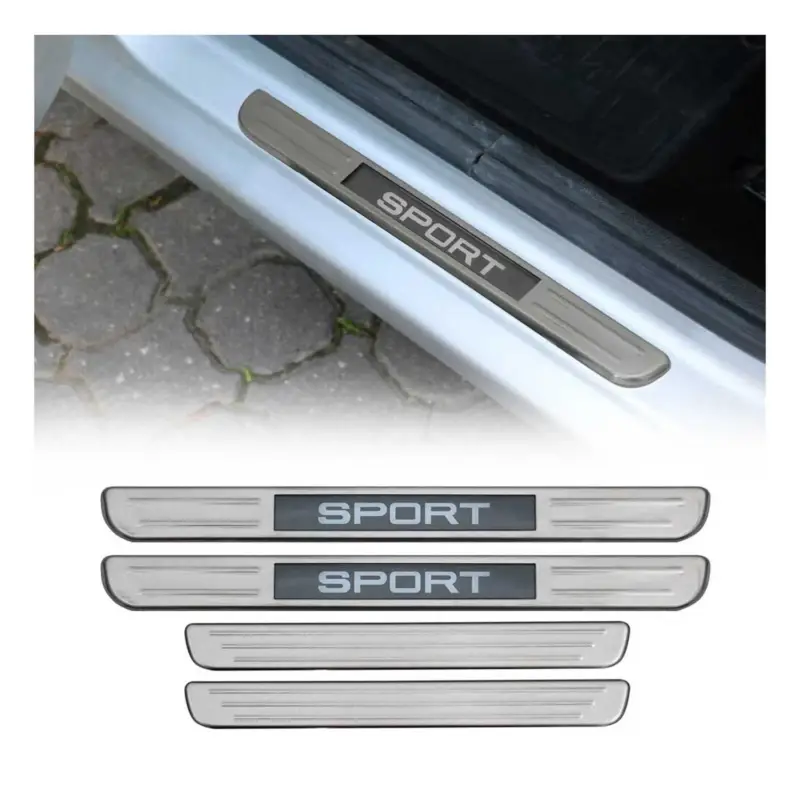 Bestseller Einstiegsleisten Türschweller Sport für VW Tiguan 2016-2024 Chrom Gebürstet 4tlg