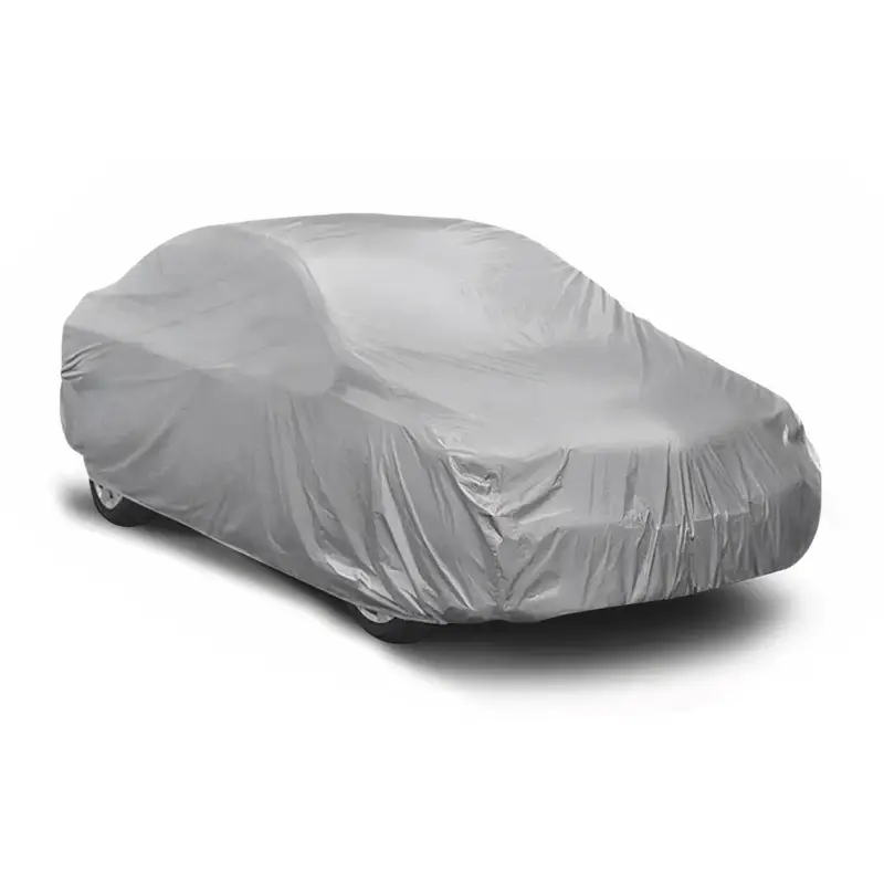 Auto Schutzhülle Vollgarage Abdeckplane für Stufenheck Autos Grau Extra Klein Günstig