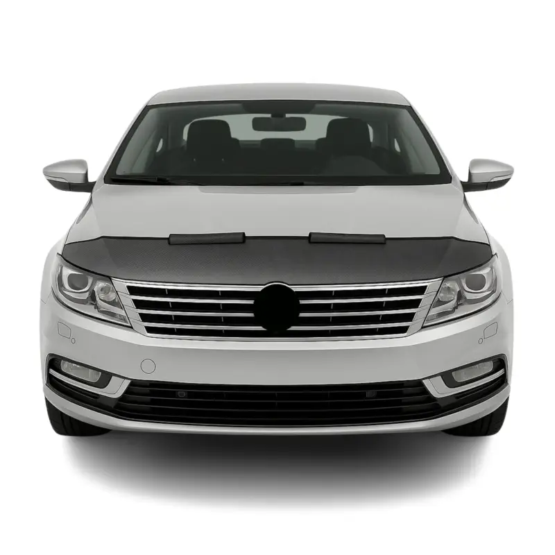 Angebot Haubenbra Steinschlagschutz Bonnet Bra für VW CC 2012-2017 Carbon Optik Halb