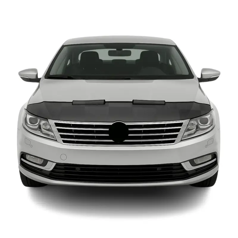 Sonderangebot Haubenbra Steinschlagschutz Bonnet Bra für VW CC 2012-2017 Kariert Halb
