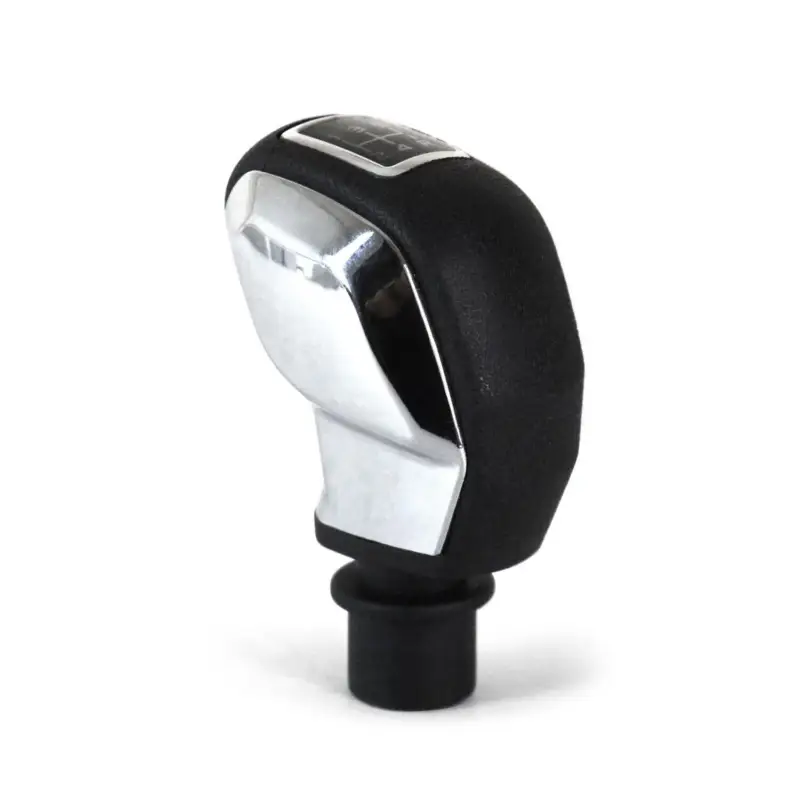 Garantierte Lieferung Schaltknauf Schaltknopf für Peugeot 301 2012-2026 5 Gang Kunstleder Chrome 1x