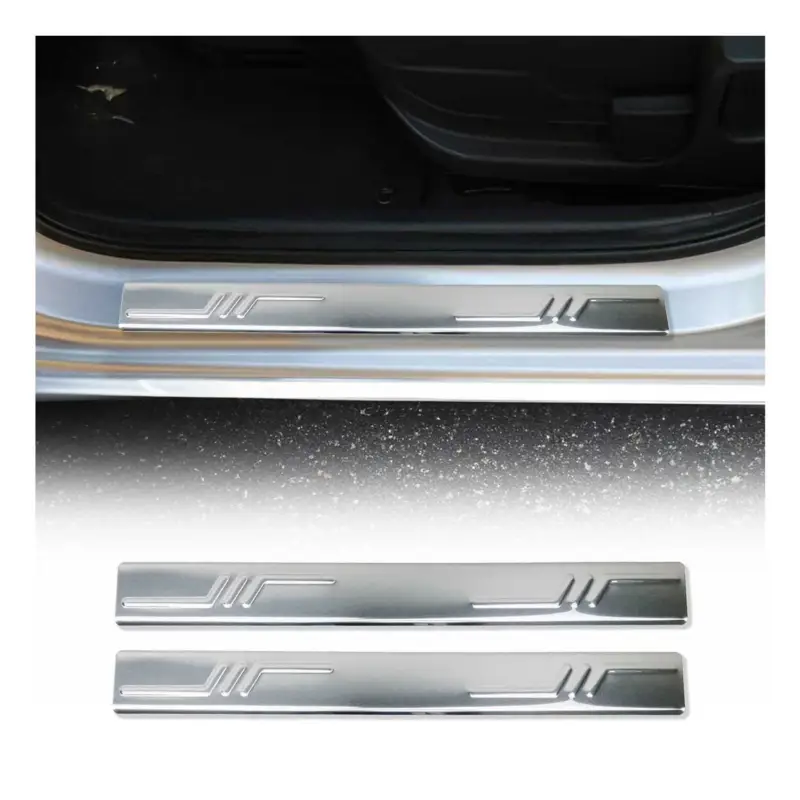 Garantierte Lieferung Einstiegsleisten Türschweller für Toyota Corolla 2007-2013 Edelstahl Chrom 2tlg
