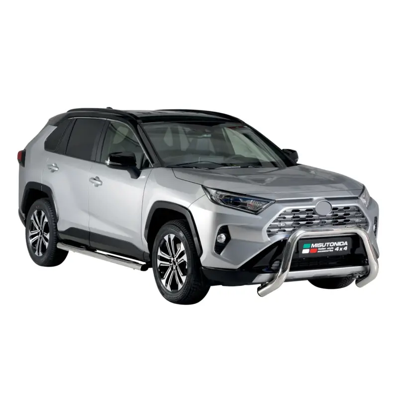 Neue Kollektion Frontbügel Frontschutzbügel für Toyota RAV4 XA50 2019-2025 Hybrid ø76 Stahl Grau