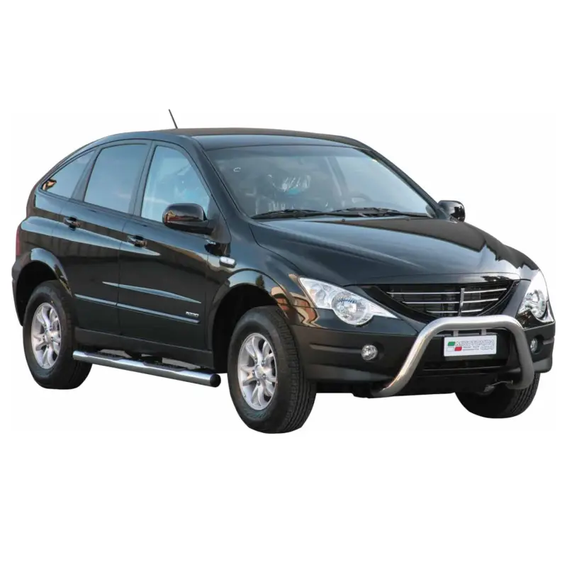 Frontbügel Frontschutzbügel für Ssangyong Actyon 2006-2012 ø76mm Stahl Silber Abverkauf
