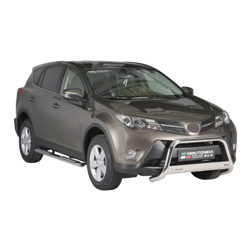 Frontbügel Frontschutzbügel für Toyota RAV4 XA40 2013-2015 ø63mm Stahl Silber Preisknaller