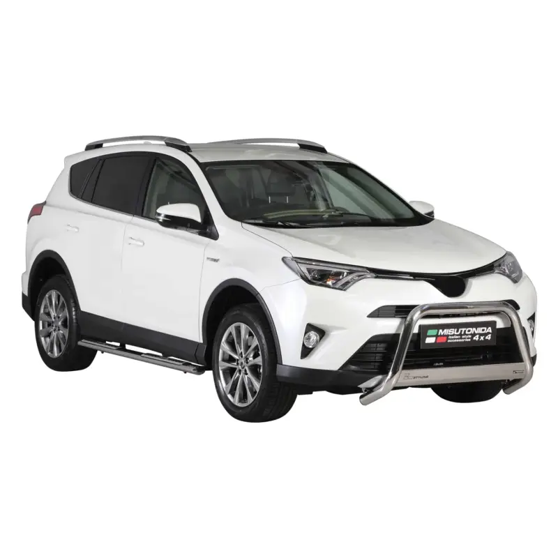 Online Kaufen Frontbügel Frontschutzbügel für Toyota RAV4 Hybrid One 2016-2018 ø63 Stahl Grau