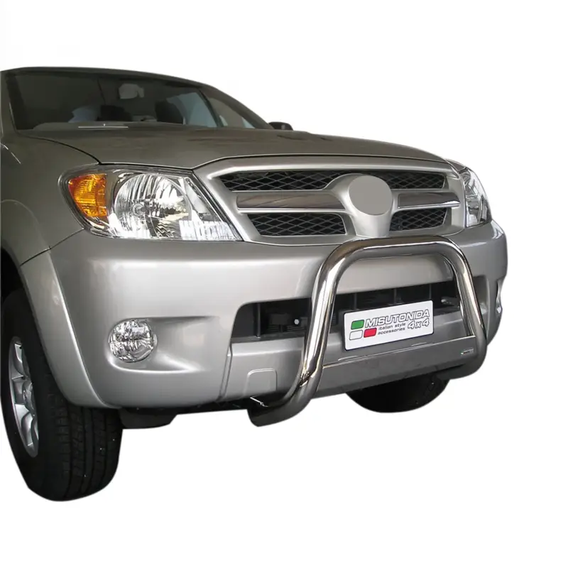 Mega-Angebot Frontbügel Frontschutzbügel für Toyota Hilux 2005-2011 ø63mm Stahl Silber Schutz