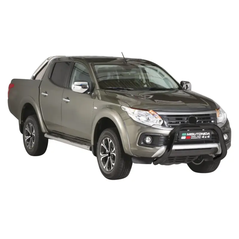 Frontbügel Frontschutzbügel für Fiat Fullback 2016-2019 ø76mm Stahl Schwarz Abverkauf