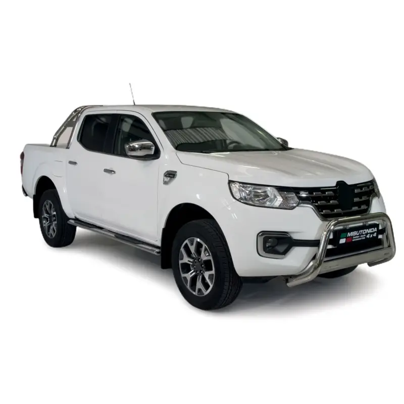 Frontbügel Frontschutzbügel für Renault Alaskan 2017-2021 ø63mm Edelstahl Silber Nur Heute