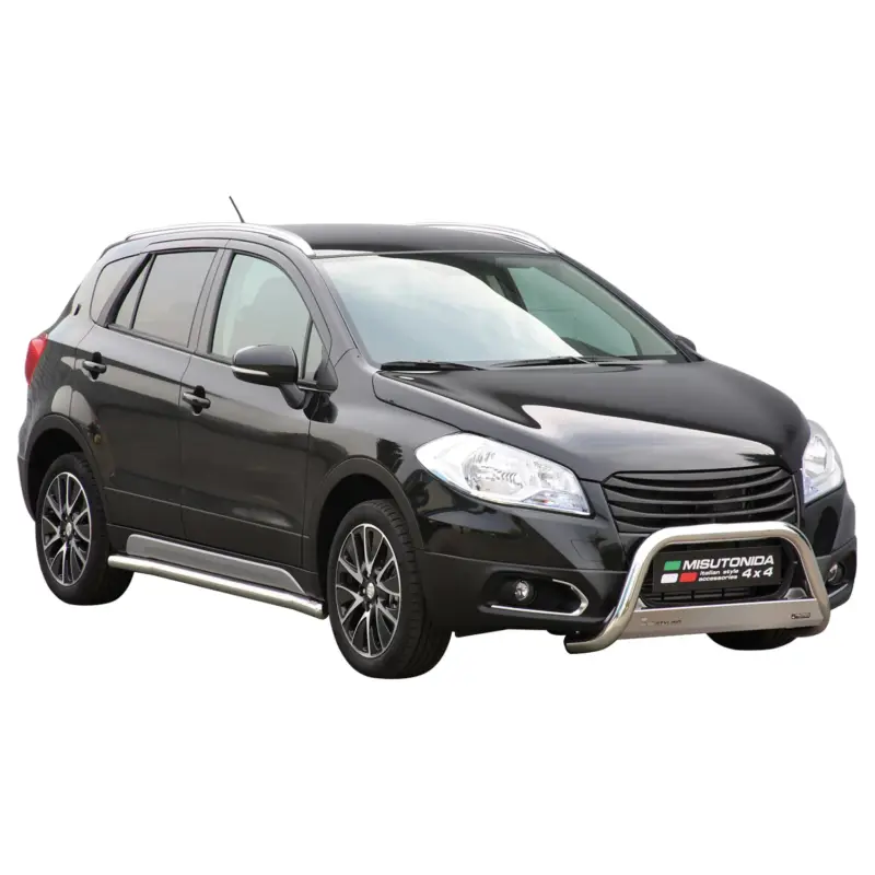 Frontbügel Frontschutzbügel für Suzuki SX4 S-Cross 2017-2018 ø63mm Stahl Silber Sofort Bestellen