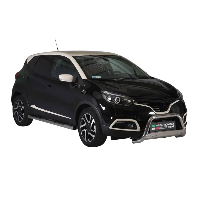 Frontbügel Frontschutzbügel für Renault Captur 2013-2017 ø63mm Stahl Silber Angebot