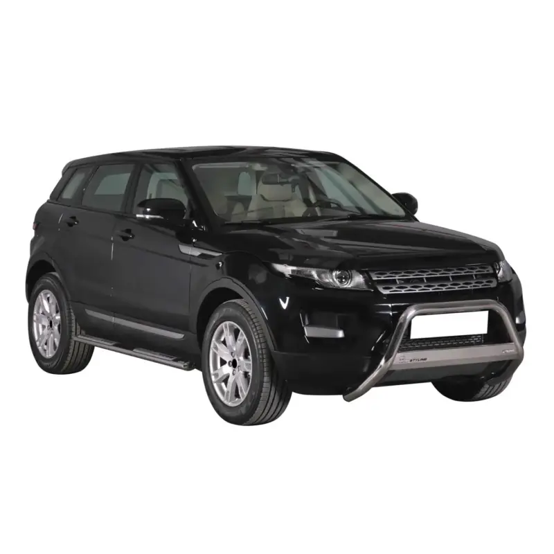 Geprüft Frontbügel Frontschutzbügel für Range Rover Evoque 2011-2015 ø63mm Stahl Silber