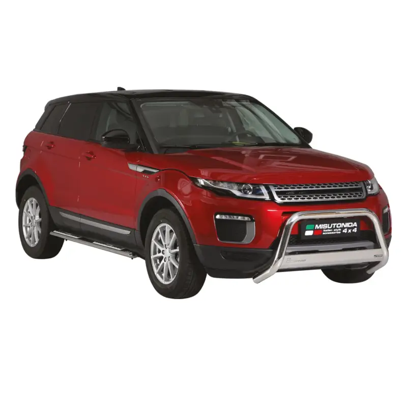 Frontbügel Frontschutzbügel für Range Rover Evoque 2016-2021 ø63mm Stahl Silber Sale