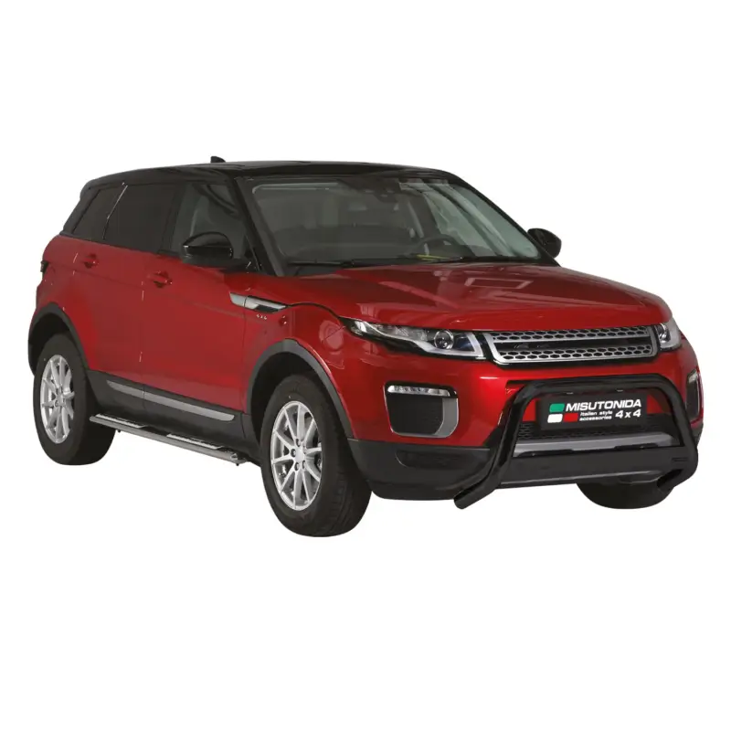 Highlight Frontbügel Frontschutzbügel für Range Rover Evoque 2016-2021 ø63mm Stahl Schwarz