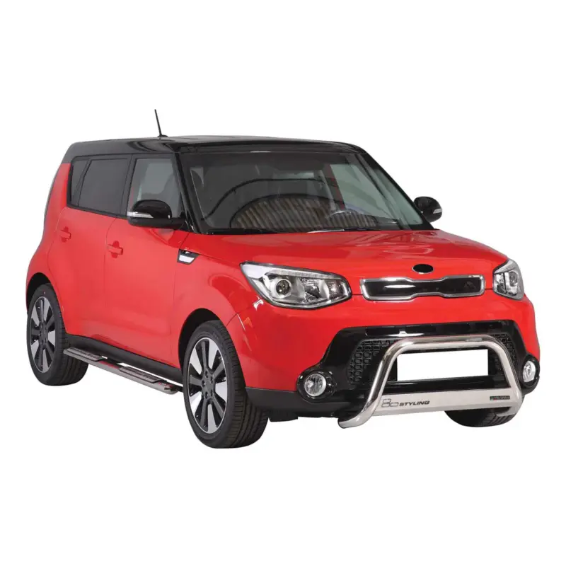 Frontbügel Frontschutzbügel für Kia Soul 2013-2017 ø63mm Stahl Silber Schutz Bestpreis