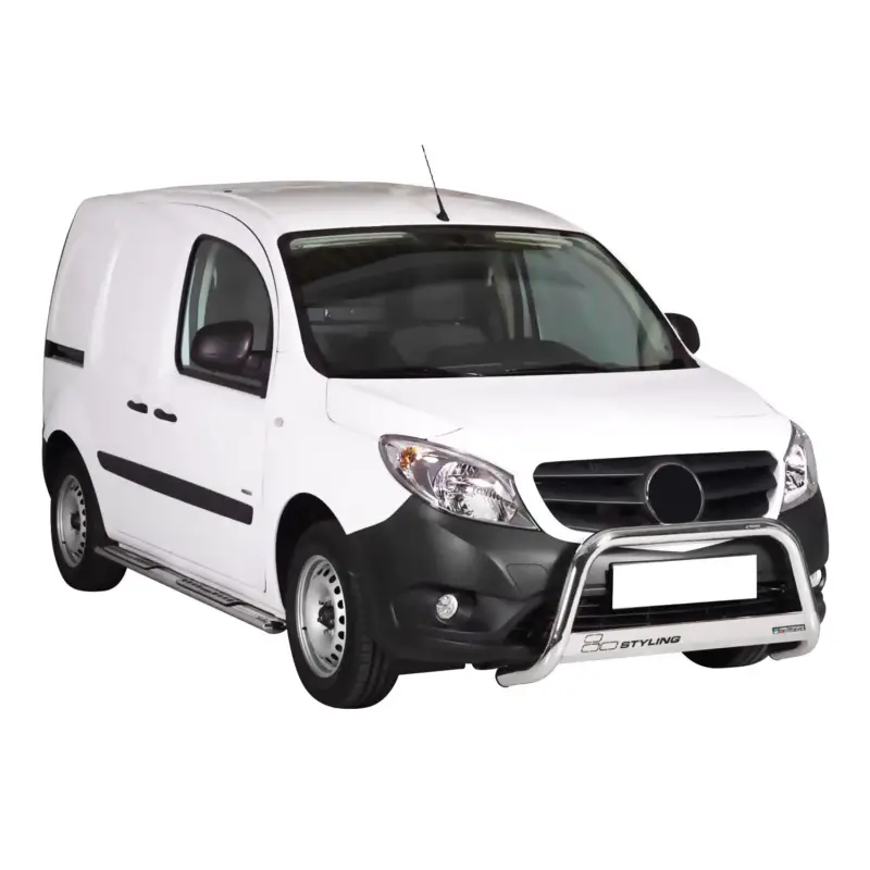 Frontbügel Frontschutzbügel für Mercedes Citan 2012-2020 ø63mm Stahl Silber Finale Aktion