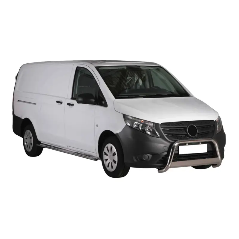 Jetzt Kaufen Frontbügel Frontschutzbügel für Mercedes Vito 2015-2019 ø63mm Stahl Silber