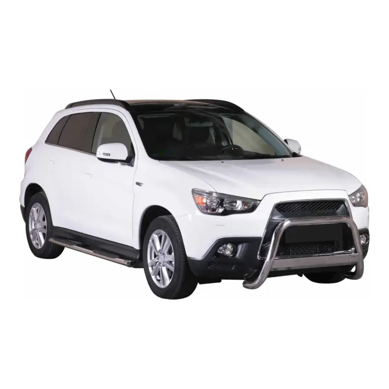 Markenprodukt Frontbügel Frontschutzbügel für Mitsubishi ASX 2010-2012 ø63mm Stahl Silber