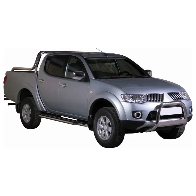 Frontbügel Frontschutzbügel für Mitsubishi L200 2010-2015 ø63mm Stahl Silber Bestseller