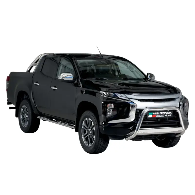 Frontbügel Frontschutzbügel für Mitsubishi L200 2019-2023 ø63mm Stahl Silber Super-Preis