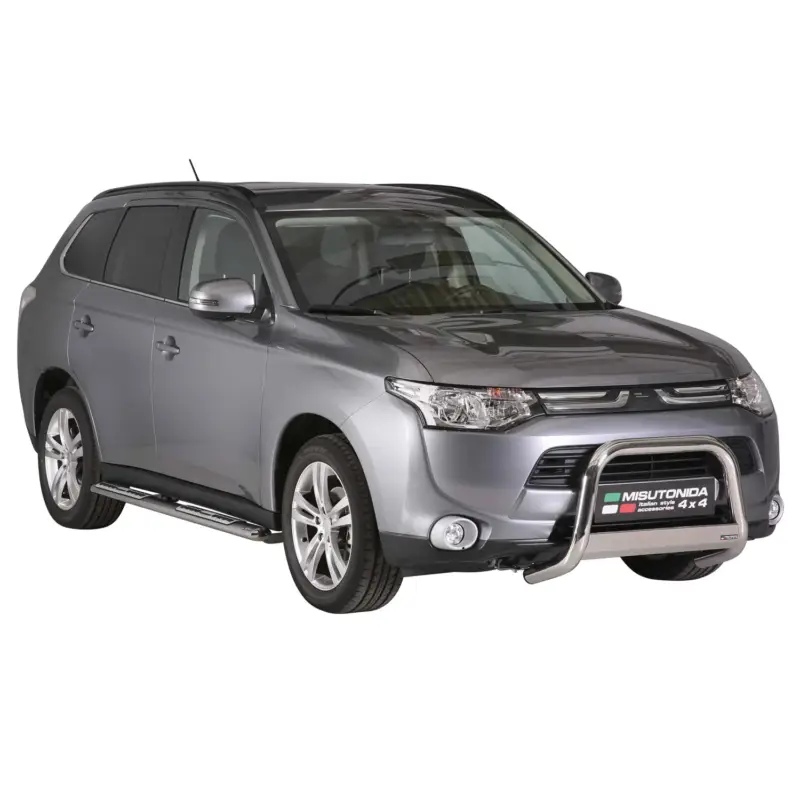 Neuheit Frontbügel Frontschutzbügel für Mitsubishi Outlander 2013-2015 ø63 Stahl Silber