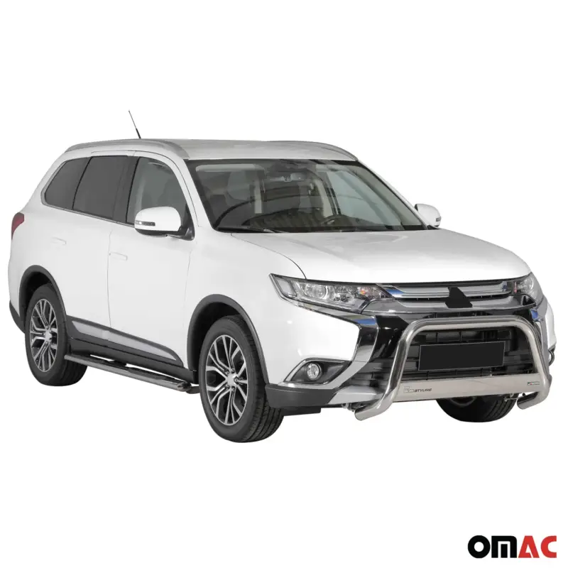 Schneller Versand Frontbügel Frontschutzbügel für Mitsubishi Outlander PHEV 2015-2018 ø63 Stahl