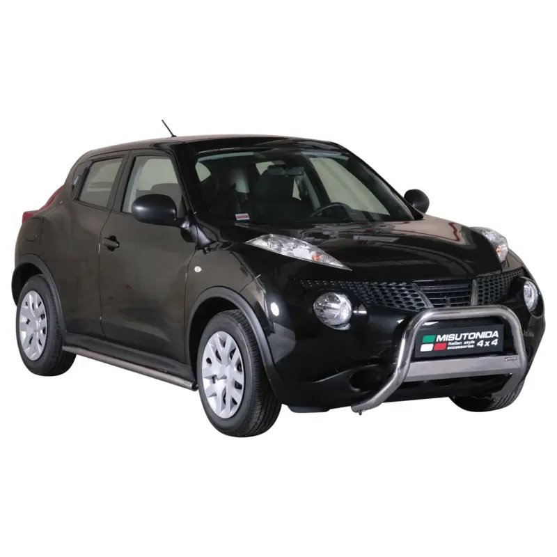 Frontbügel Frontschutzbügel für Nissan Juke 2010-2019 ø63mm Stahl Silber Schutz Neuheit