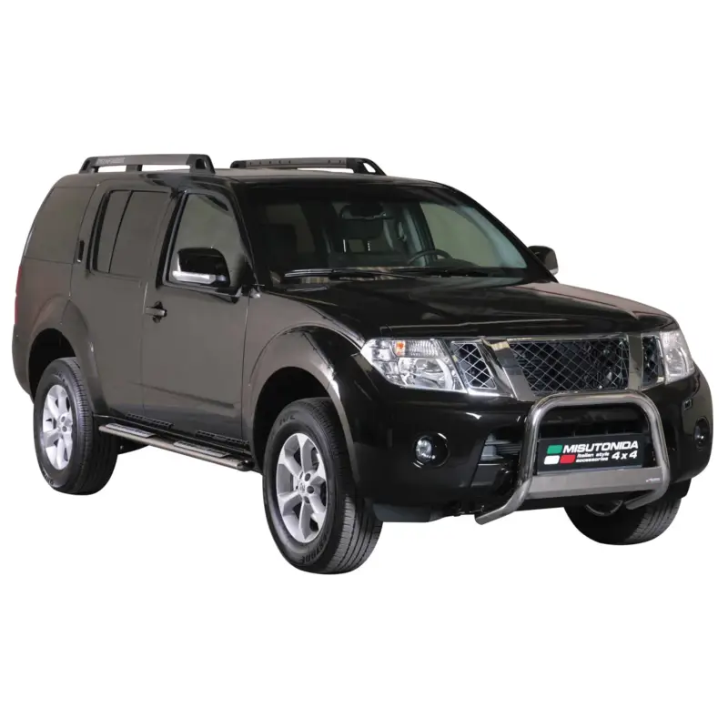 Super-Preis Frontbügel Frontschutzbügel für Nissan Pathfinder 2010-2013 ø63mm Stahl Silber