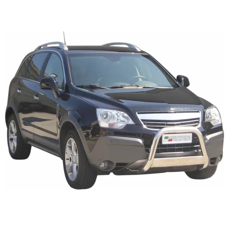 Frontbügel Frontschutzbügel für Opel Antara 2007-2011 ø63mm Stahl Silber Schutz Neue Ware