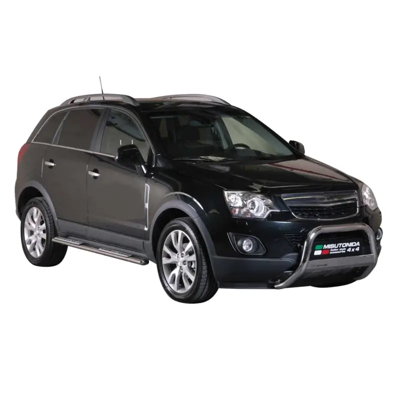 Top-Angebot Frontbügel Frontschutzbügel für Opel Antara 2011-2015 ø63mm Stahl Silber Schutz