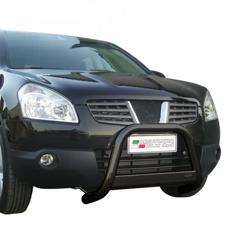 Geprüft Frontbügel Frontschutzbügel für Nissan Qashqai 2007-2010 ø63mm Stahl Schwarz