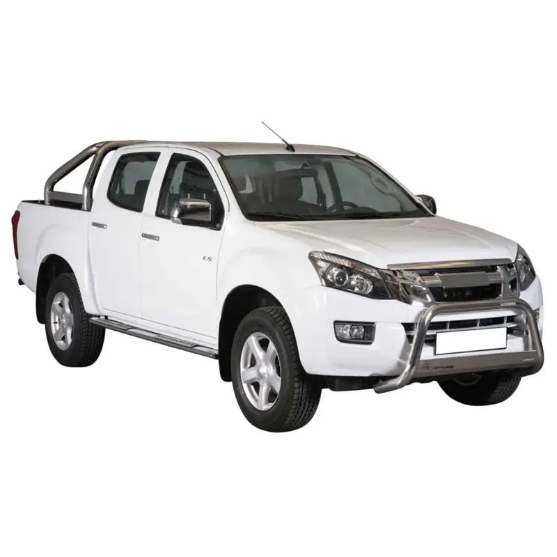 Frontbügel Frontschutzbügel für Isuzu D-Max 2012-2019 ø63mm Stahl Silber Schutz Letzte Chance
