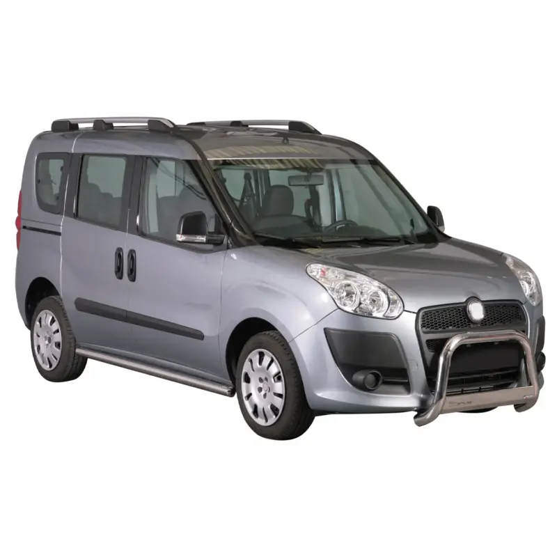 Begrenztes Angebot Frontbügel Frontschutzbügel für Fiat Doblò 2010-2015 ø63mm Stahl Silber Schutz