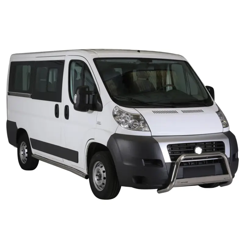 Frontbügel Frontschutzbügel für Fiat Ducato 2006-2013 ø63mm Stahl Silber Schutz Sonderangebot