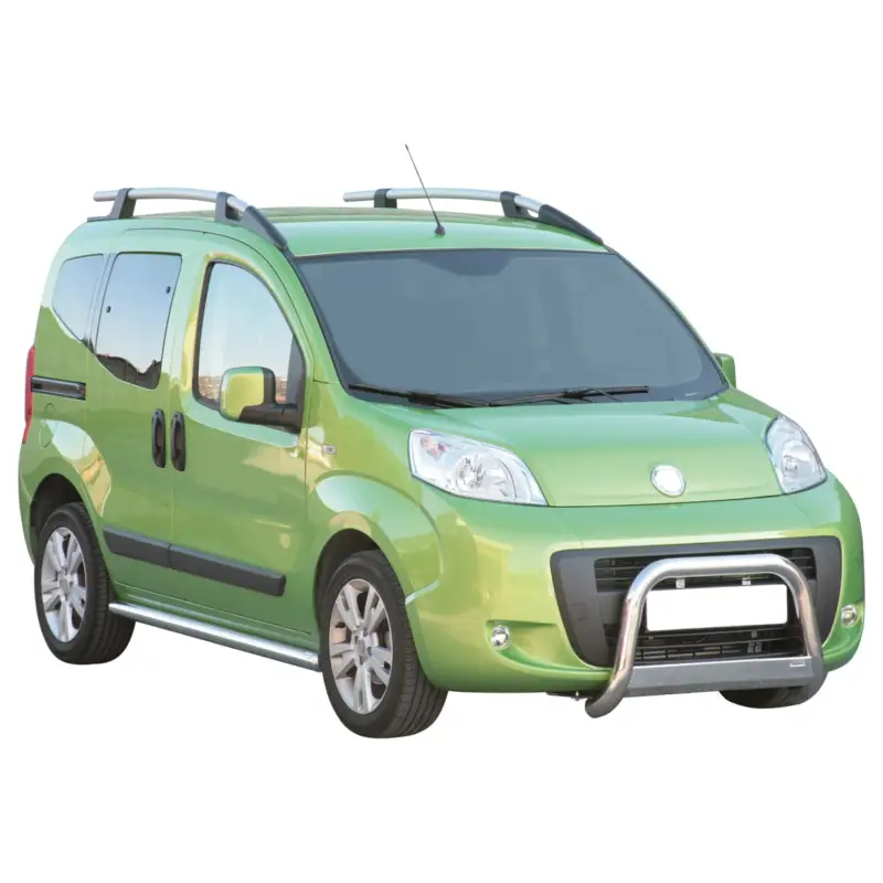 Frontbügel Frontschutzbügel für Fiat Fiorino 2008-2016 ø63mm Stahl Silber Schutz Garantierte Lieferung