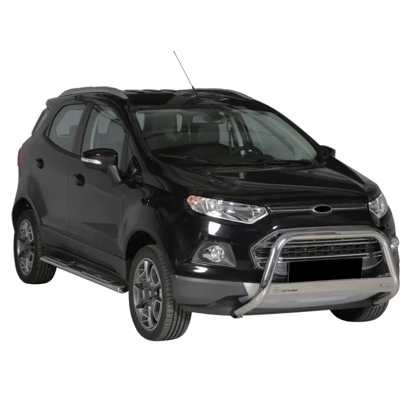 Frontbügel Frontschutzbügel für Ford Ecosport 2013-2017 ø63mm Stahl Silber Echt