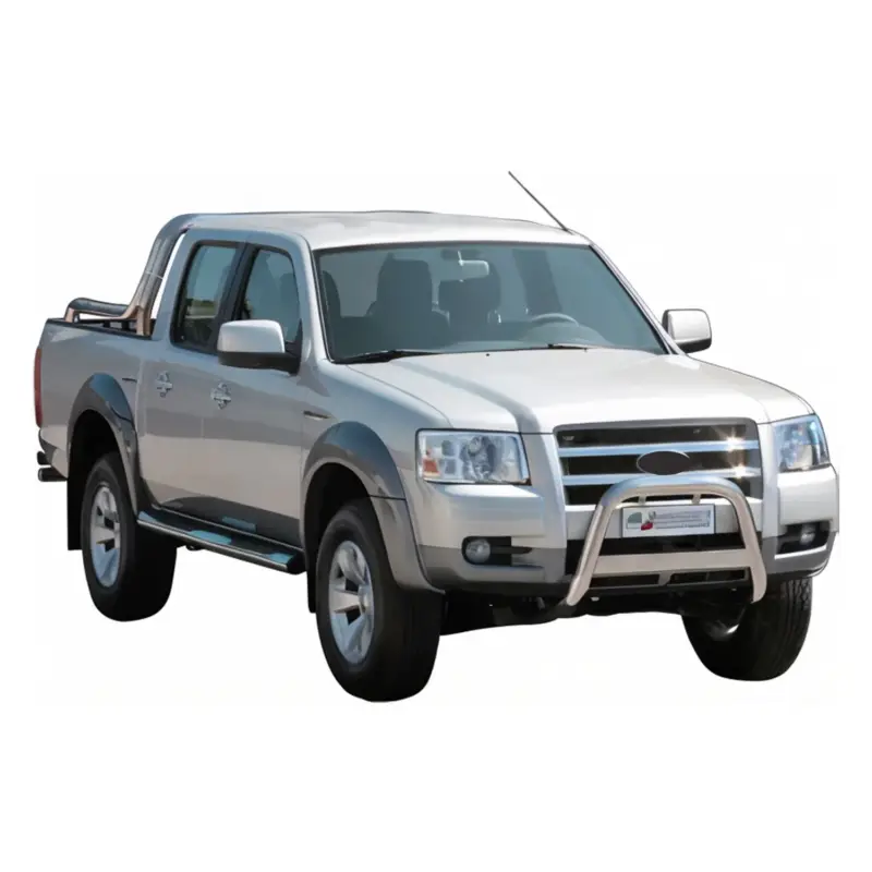 Frontbügel Frontschutzbügel für Ford Ranger 2007-2009 ø63mm Stahl Silber Schutz Echt