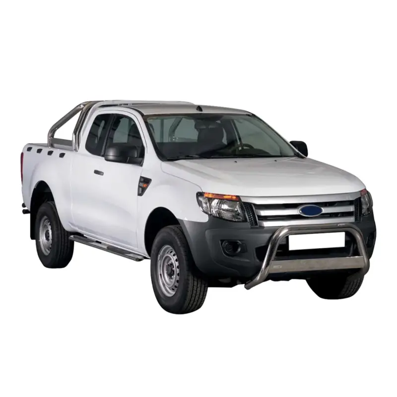Sichere Zahlung Frontbügel Frontschutzbügel für Ford Ranger 2012-2015 ø63mm Stahl Silber Schutz