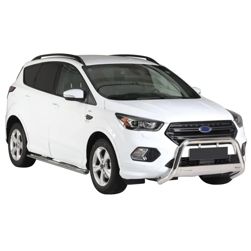 Frontbügel Frontschutzbügel für Ford Kuga II 2017-2019 FL ø63mm Stahl Silber Saisonangebot